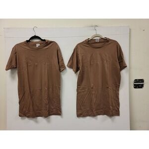 CAC Campbellsville Apparel Company T-Shirt Medium Brown 100%‎ Cotton Made